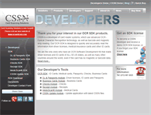 Tablet Screenshot of cssn-developers.com